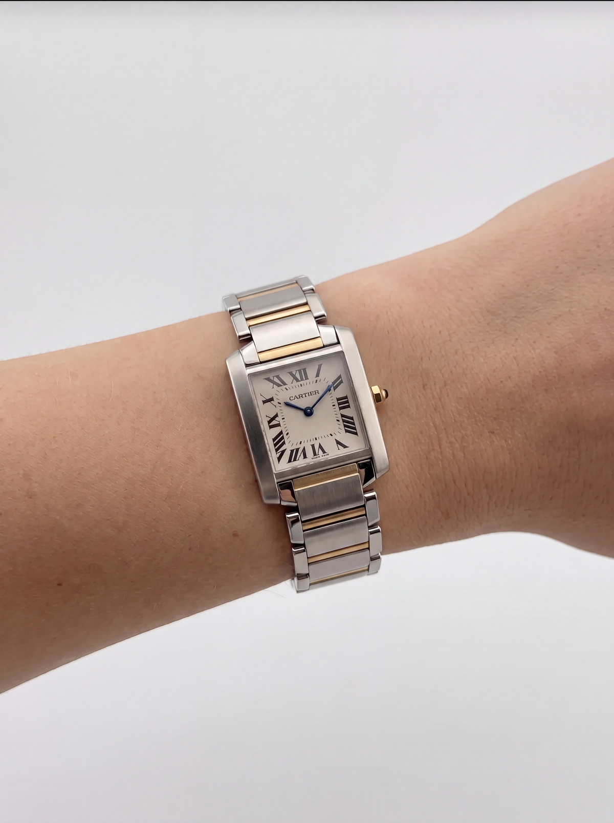 Cartier Tank Française - Wrist Shot