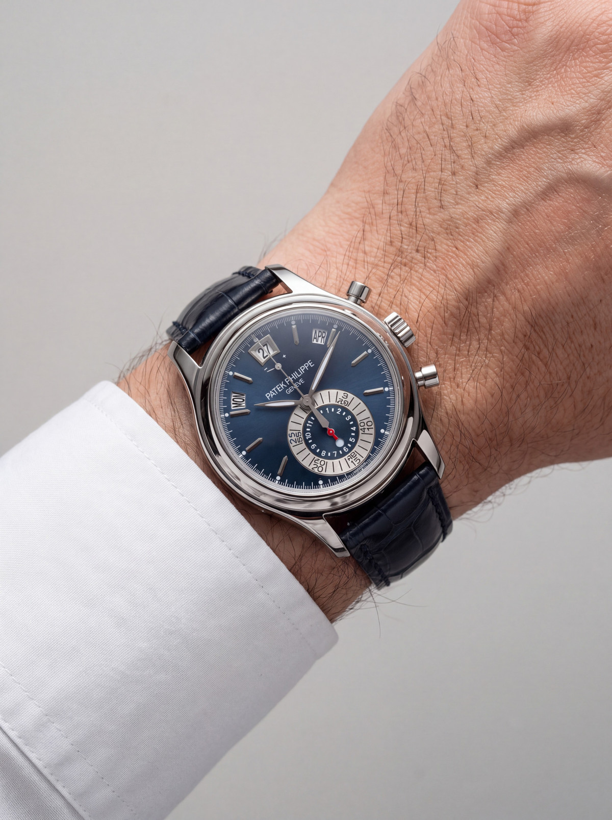 Patek Philippe  Annual Calendar Chronograph - Wrist Shot