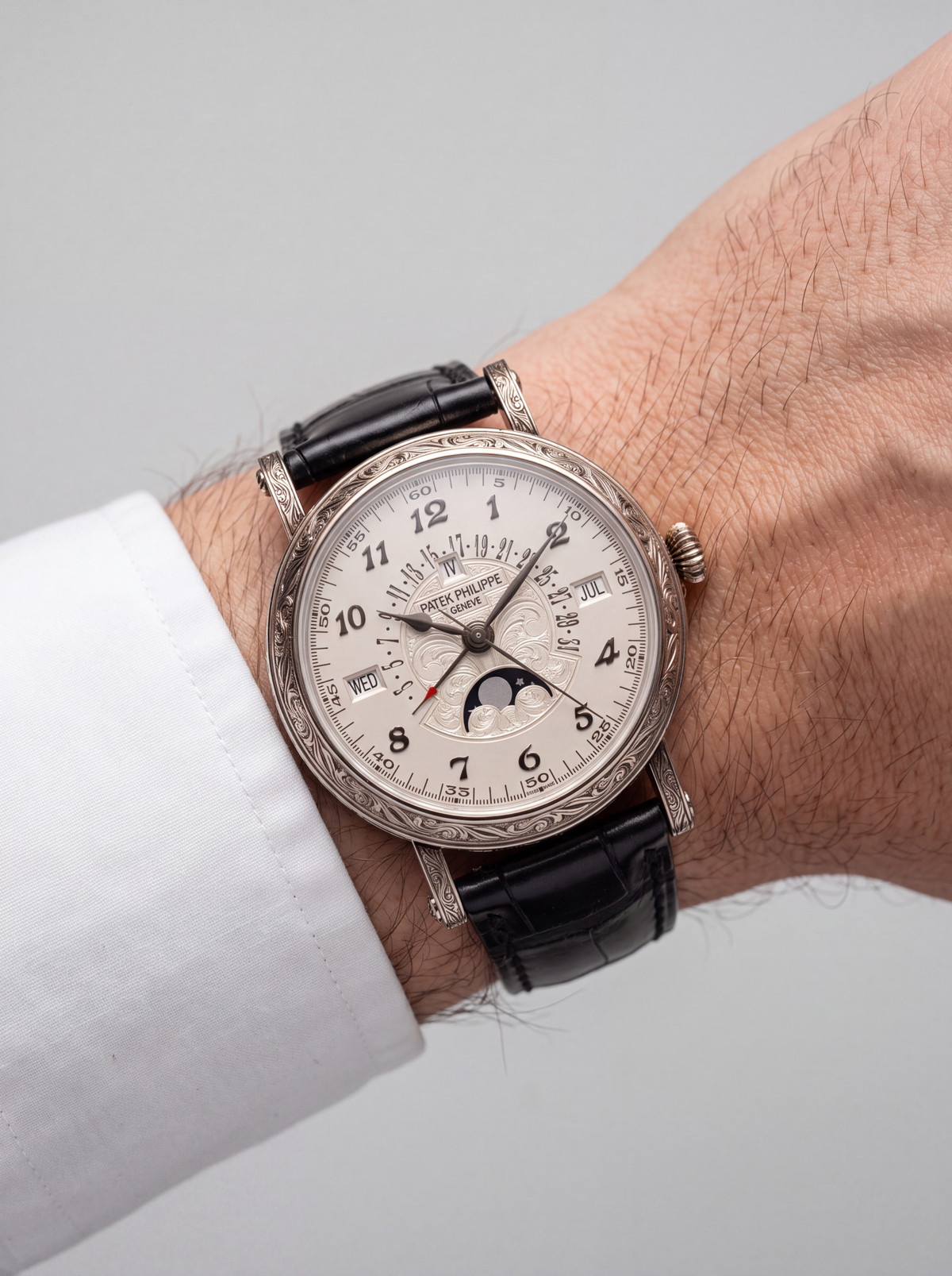 Patek Philippe Grand Complications Perpetual Calendar - Wrist Shot