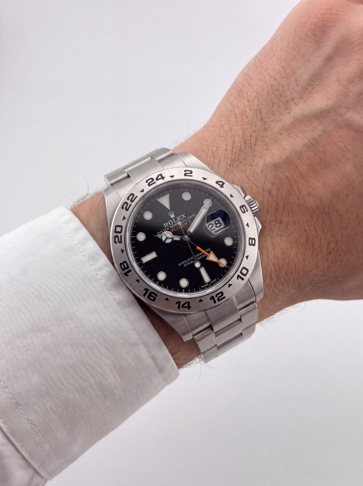 Rolex Explorer II - Wrist Shot