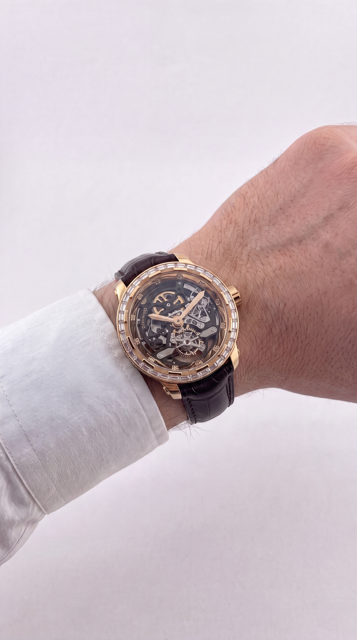 DeWitt Twenty-8-Eight Skeleton Tourbillon - Wrist Shot