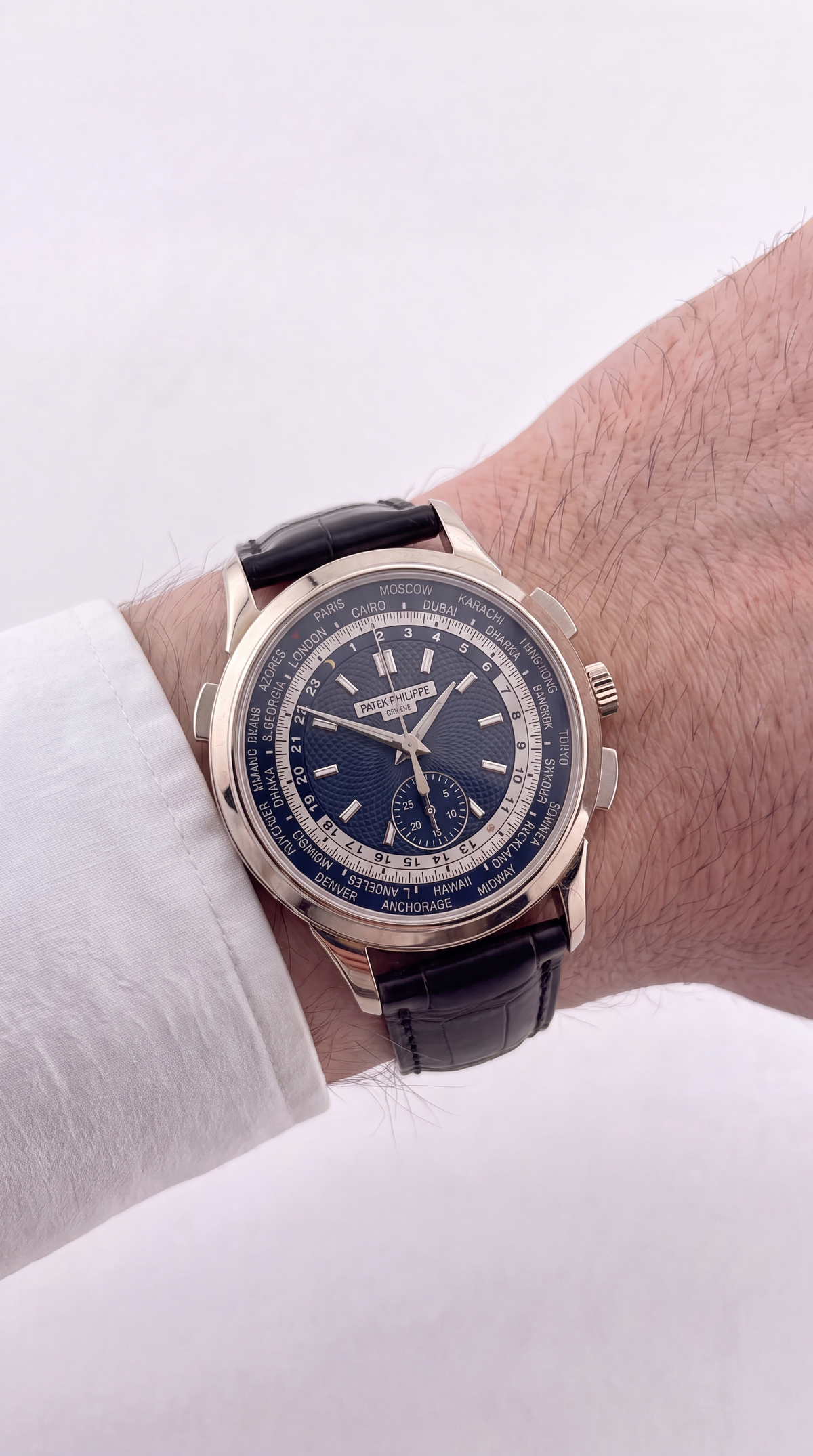 Patek Philippe World Time - Wrist Shot
