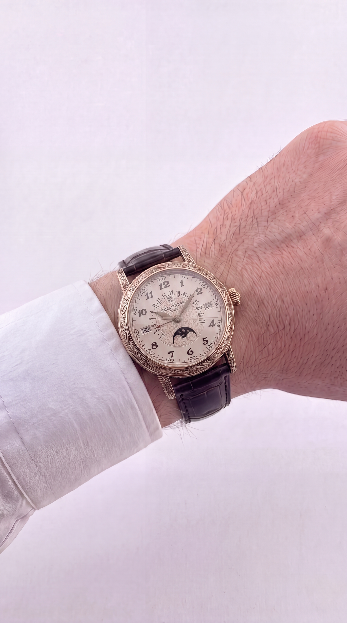 Patek Philippe Grand Complications Perpetual Calendar - Wrist Shot